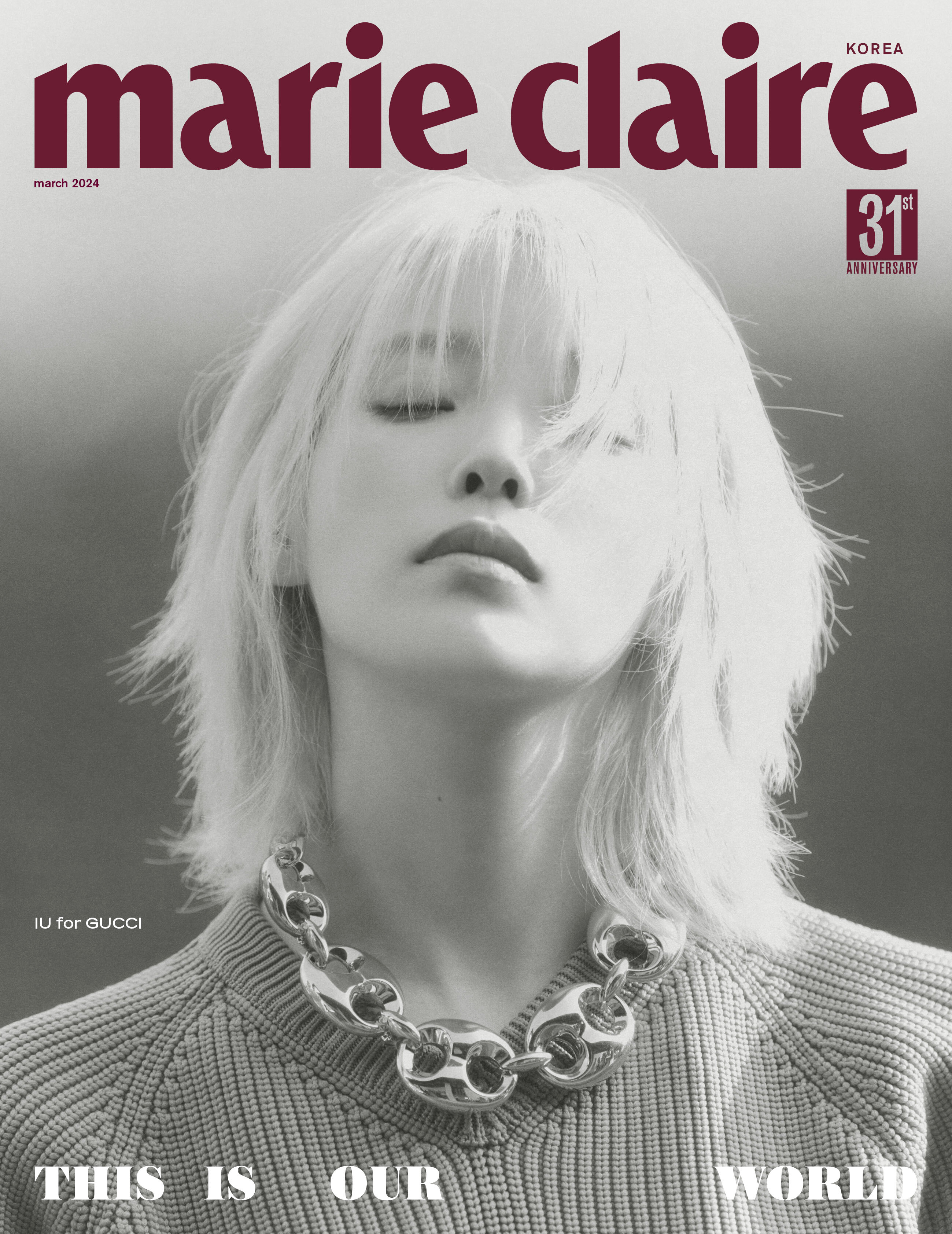 IU Gucci Marie Claire Korea March 2024